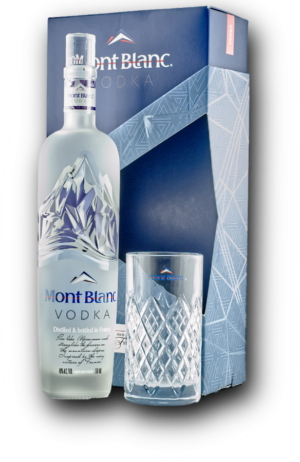 Mont Blanc 40% 0,7 l (darčkové balenie 1 pohár)