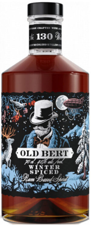 Old Bert Winter Spiced Rum 40% 0,7 l (čistá fľaša)