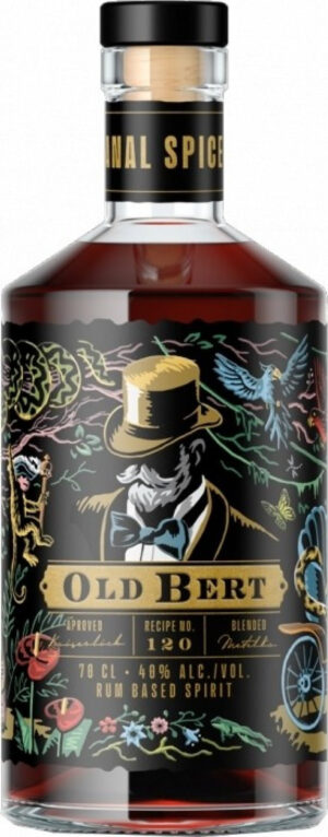 Old Bert Jamaican Spiced 40% 0,7 l (čistá fľaša)
