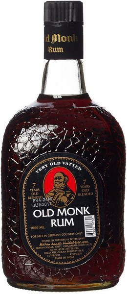 Old Monk 7y 42,8% 0,7 l (čistá fľaša)