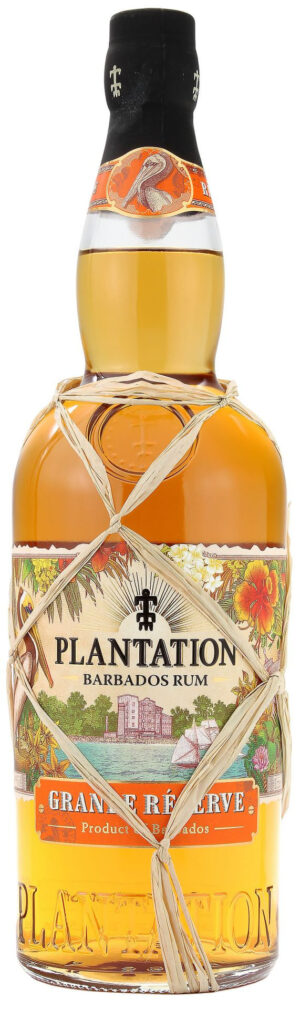 Plantation Barbados Grande Reserve Tmavý rum 40% 1 l (čistá fľaša)