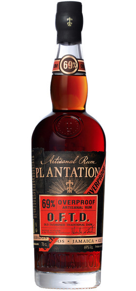 Plantation OFTD Overproof 69% 0,7 l (čistá fľaša)