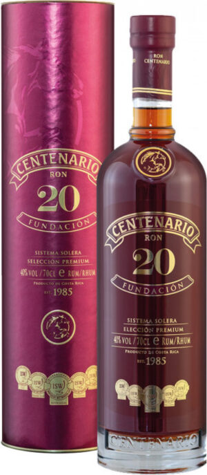 Centenario 20 Años Fundación 40% 0,7 l (tuba)