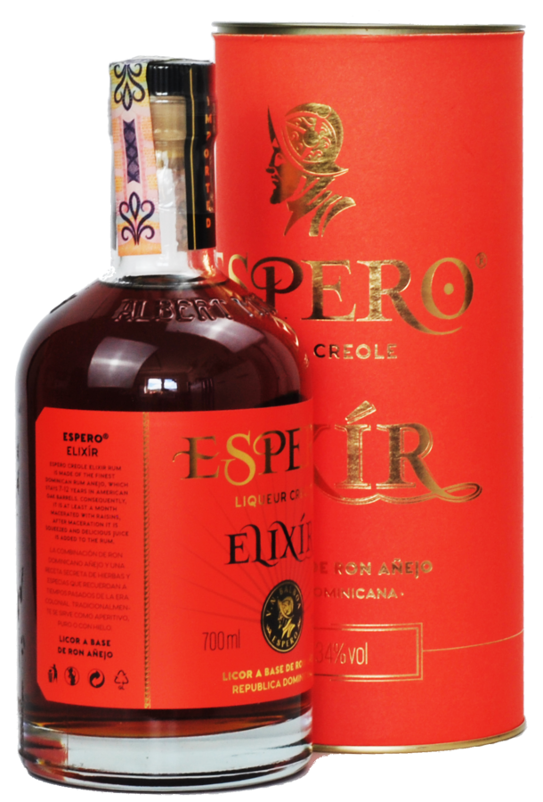 Espero Creole Elixir 34% 0,7 l (tuba)