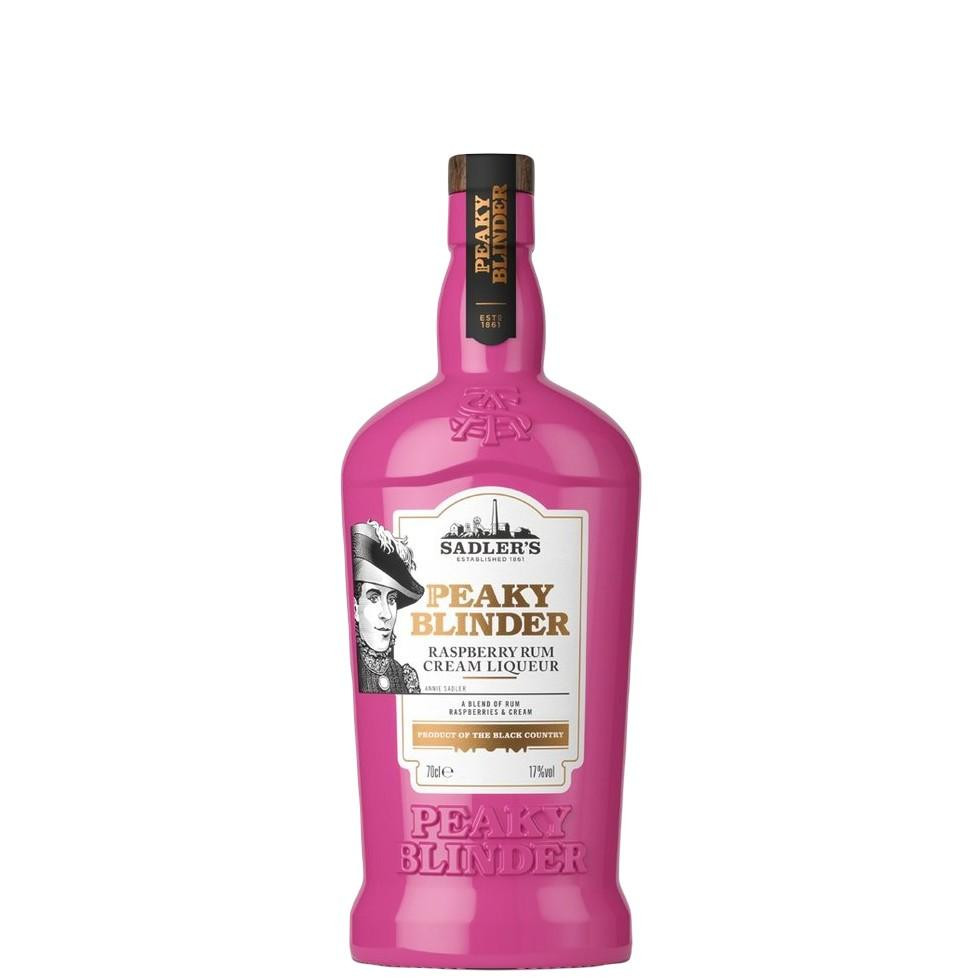 Peaky Blinder Raspberry Rum Cream Liqueur 17% 0,7 l (čistá fľaša)