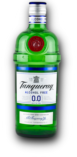 Tanqueray 0,0% Alcohol FREE 0,7 l (čistá fľaša)