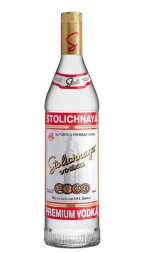 Stolichnaya 40% 1 l (čistá fľaša)