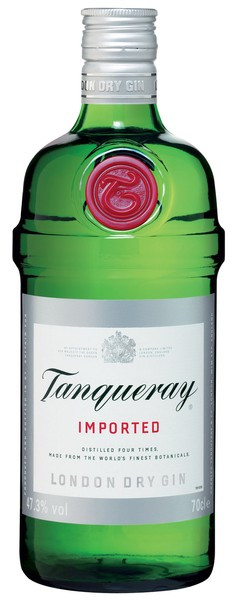 Tanqueray Gin 43,1% 1 l (čistá fľaša)