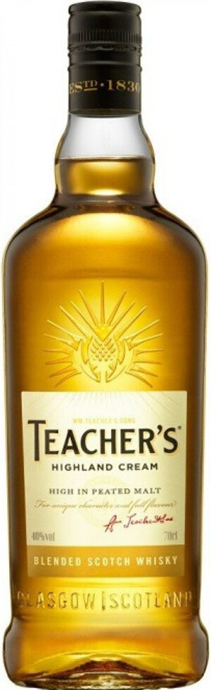 Teacher´s 40% 0,7 l (čistá fľaša)