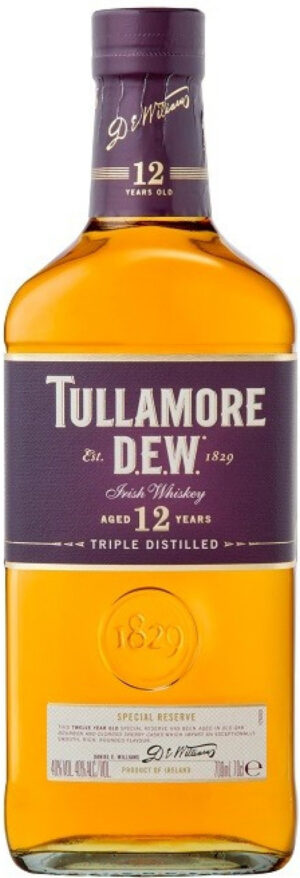 Tullamore Dew 12y 40% 0,7 l (čistá fľaša)