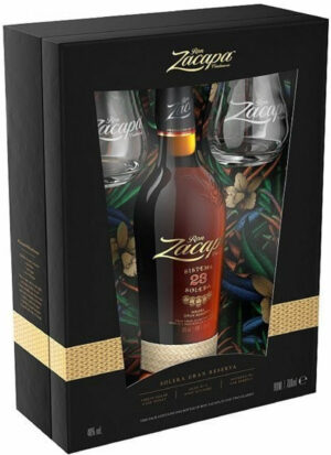 Zacapa Centenario 23 Solera 40% 0,7 l (dárčekové balenie 2 poháre)