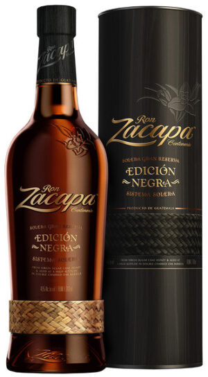 Zacapa Centenario Edicion Negra Solera Gran Reserva 43% 0,7 l (tuba)