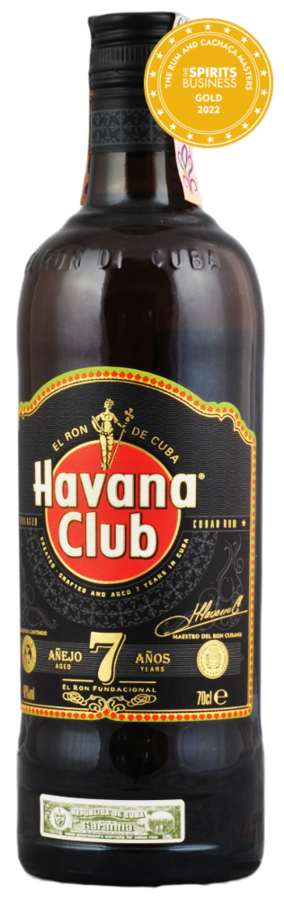 Havana Club Añejo 7y 40% 0,7 l (čistá fľaša)