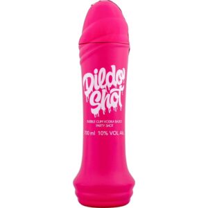 Dildo Shot Bubblegum Vodka Based Party 10% 0,7 l (čistá fľaša)