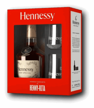 Hennessy VS 40% 0,7 l (darčekové balenie 2 poháre)