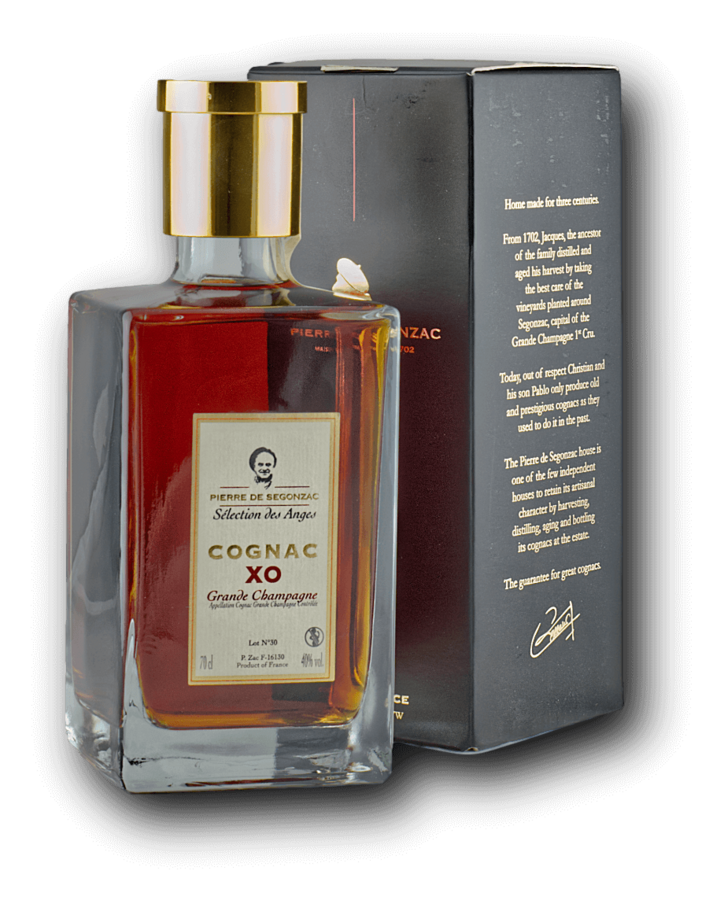 Pierre de Segonzac Sélection des Anges XO 40% 0,7 l (kartón)