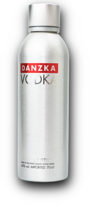 Danzka Red 40% 0,7 l (čistá fľaša)