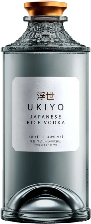 Ukiyo Japanese Rice Vodka 40% 0,7 l (čistá fľaša)