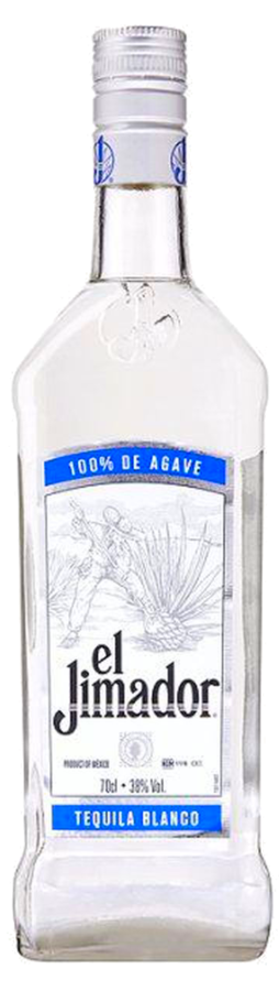 El Jimador Blanco 38% 0,7 l (čistá fľaša)