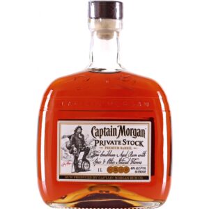 Captain Morgan Private Stock Tmavý rum 40% 1 l (čistá fľaša)