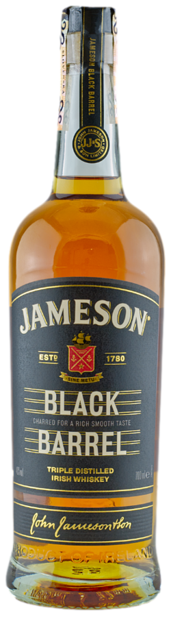 Jameson Black Barrel 40% 0,7 l (čistá fľaša)