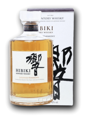 Suntory Hibiki Japanese Harmony 43% 0,7 l (kartón)