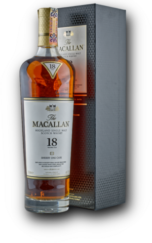 MACALLAN SHERRY OAK 18y 43% 0,7 l (kartón)