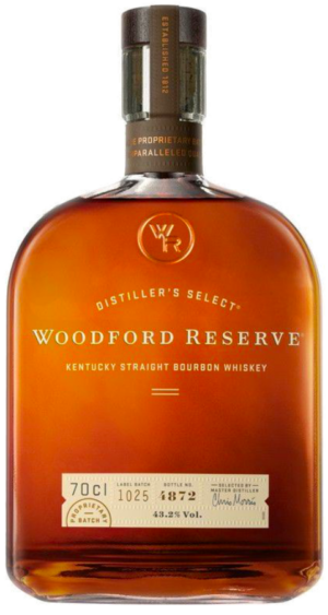 Woodford reserve 43,2% 0,7 l (čistá fľaša)